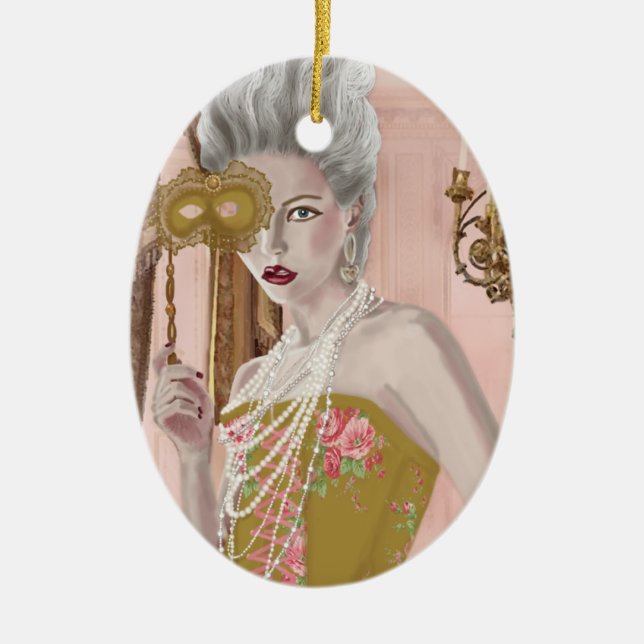 La question c'est voulez-vous? Ornament (Front)