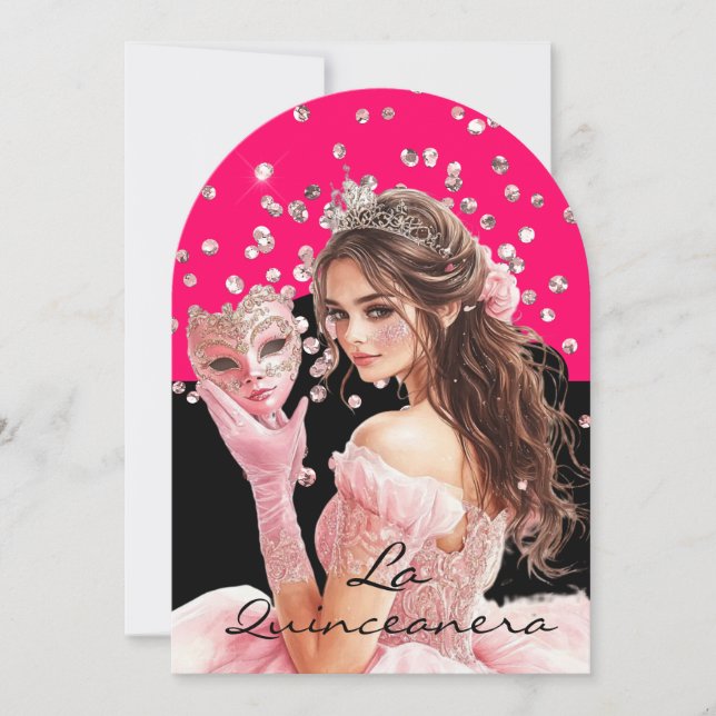 La Quinceanera Invitation (Front)
