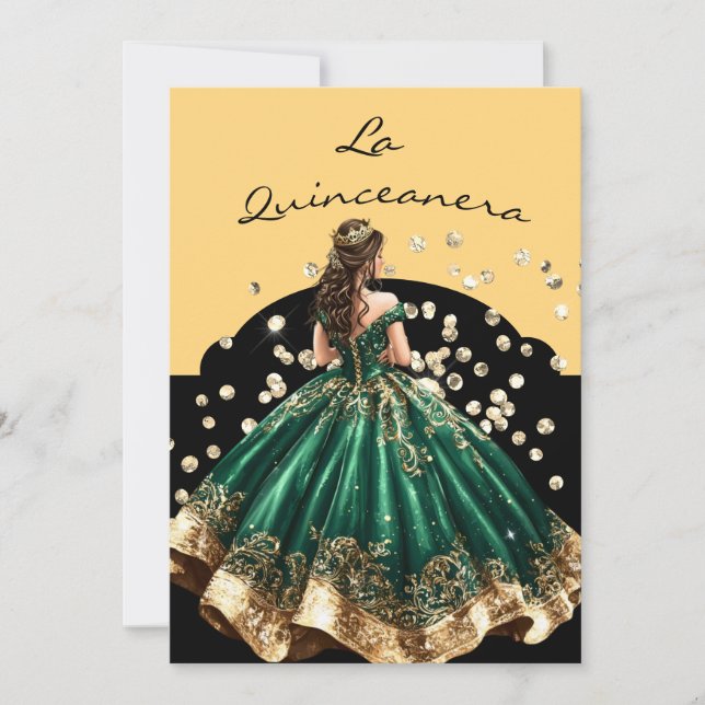 La Quinceanera Invitation (Front)