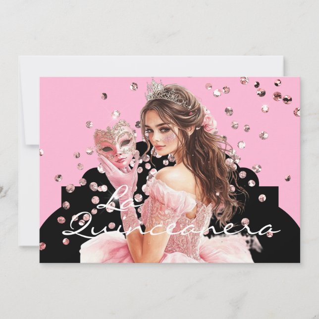 La Quinceanera Invitation (Front)