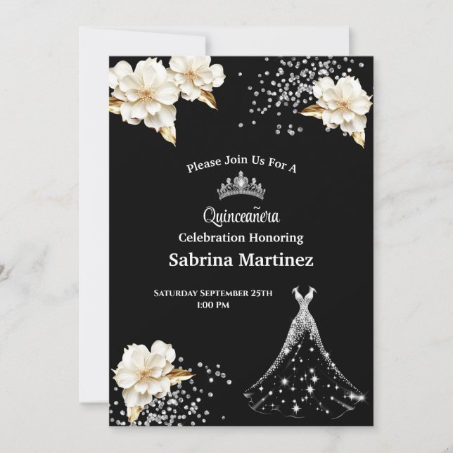 La Quinceanera Invitation (Front)