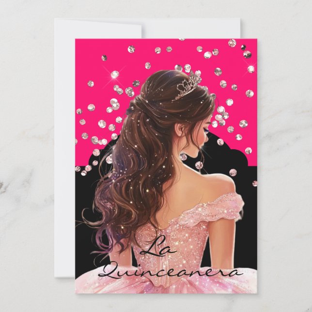 La Quinceanera Invitation (Front)