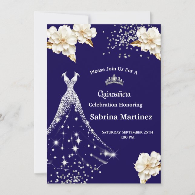 La Quinceanera Invitation (Front)