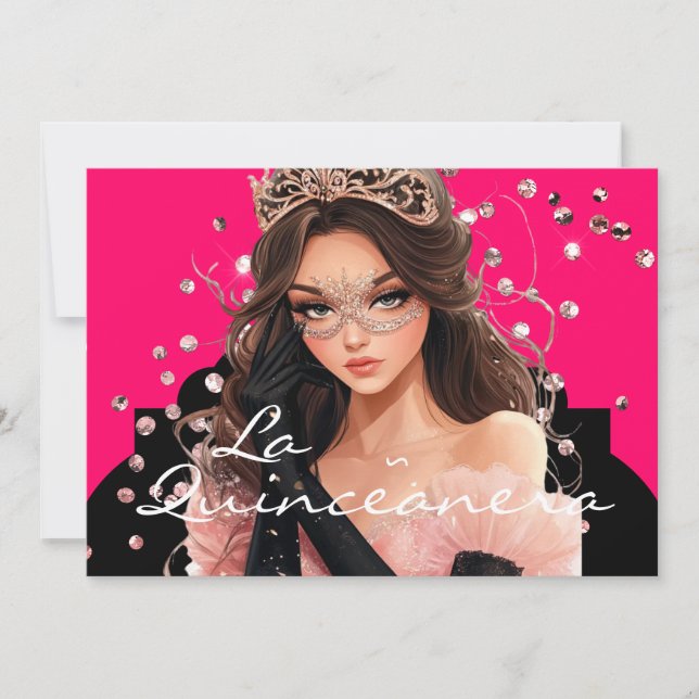 La Quinceanera Invitation (Front)