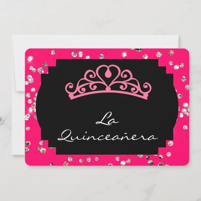 La Quinceanera Invitation (Front)