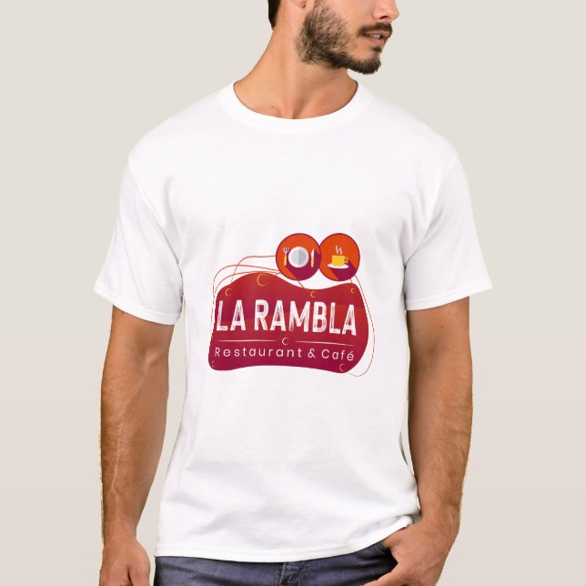 LA RAMBLA TSHIRT FOR YOUR BUSINESS (Front)