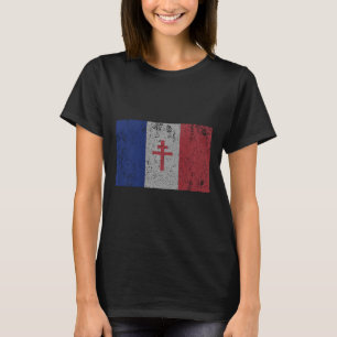 La Resistance The French Flag France Paris Wwii T  T-Shirt