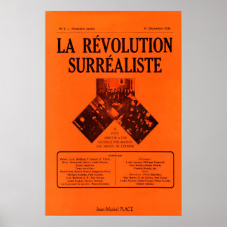 La Révolution Surréaliste 1924 POSTER PRINT A5 A2