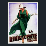 LA RINASCENTE Advertisement Art Deco Vintage Italy Poster<br><div class="desc">High resolution reproduction,  super sharp prints,  colour corrected for vibrant and crisp colours,  and digitally repaired for tears,  blemishes,  missing elements. La Rinascente by Marcello Dudovich Vintage Italy Poster.</div>