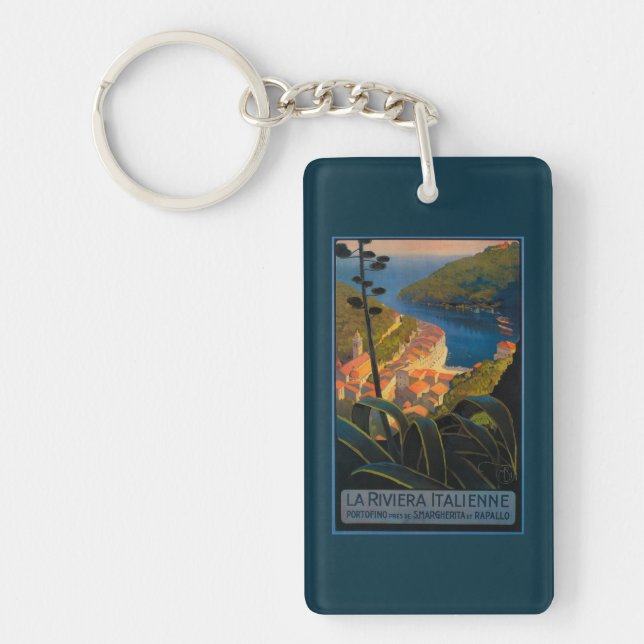 La Riviera Italienne Key Ring (Front)