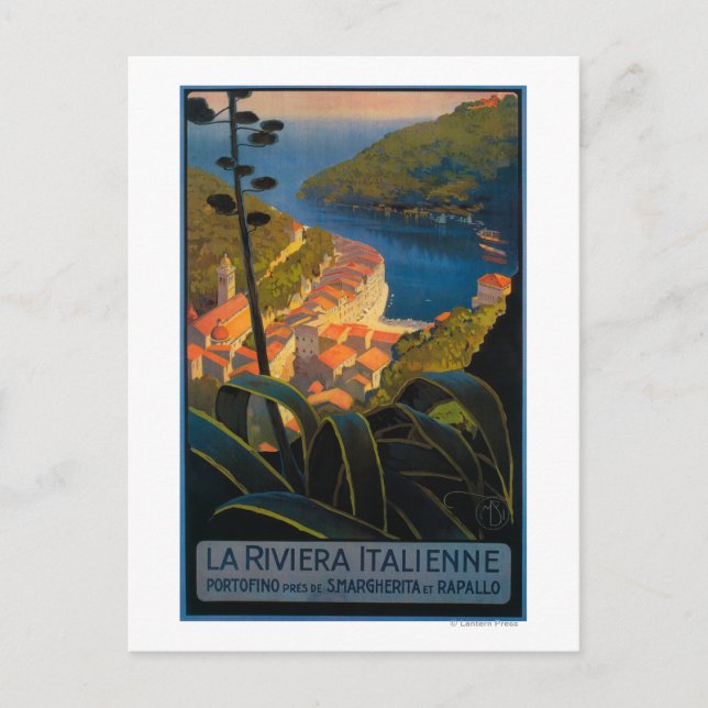 La Riviera Italienne Postcard (Front)