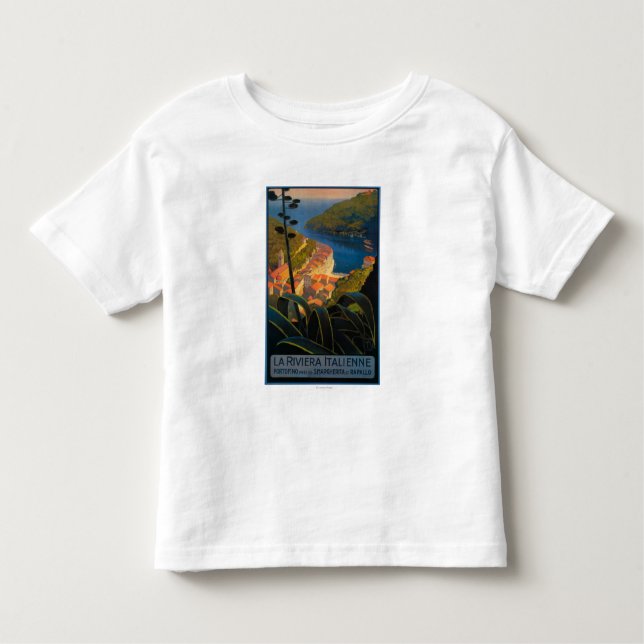 La Riviera Italienne Toddler T-Shirt (Front)