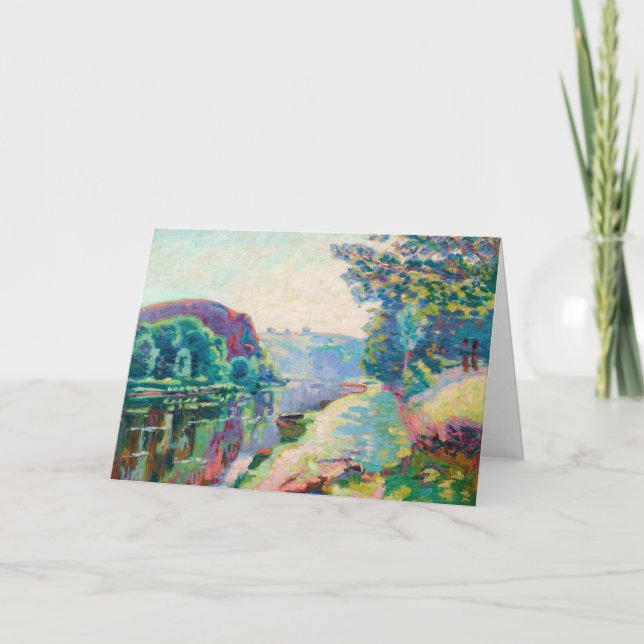 La Roche de l’Echo, Crozant | Armand Guillaumin Card (Front)