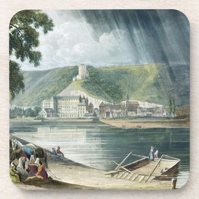 La Roche, from 'Views on the Seine', engraved by T Coaster (Front)