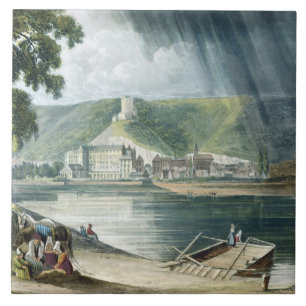 La Roche, from 'Views on the Seine', engraved by T Tile