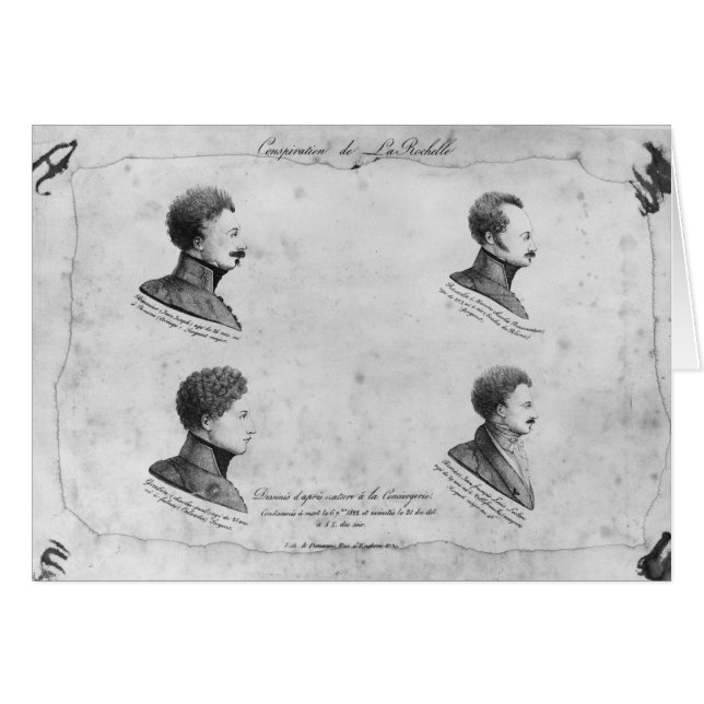 La Rochelle plot, portraits of the four (Front Horizontal)