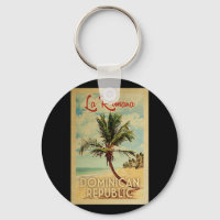 La Romana Palm Tree Vintage Travel