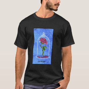 La Rosa Card Mexican Lottery Card Long Sleeve T Sh T-Shirt