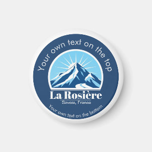 La Rosière Savoie France ski resort souvenir Magnet