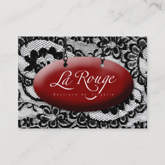 La Rouge Business Card (Front)