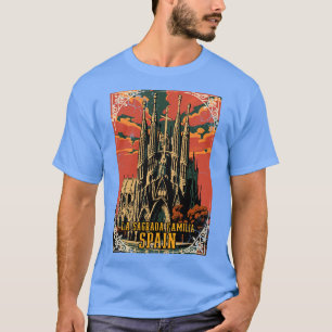 La Sagrada Familia Spain Art Spanish Heritage T-Shirt