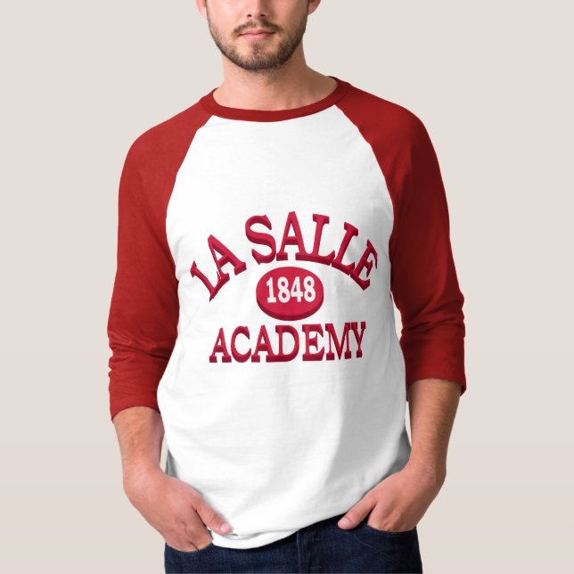 La Salle Academy Baseball Shirt (Front)