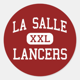 La Salle - Lancers - High - Pasadena California Classic Round Sticker
