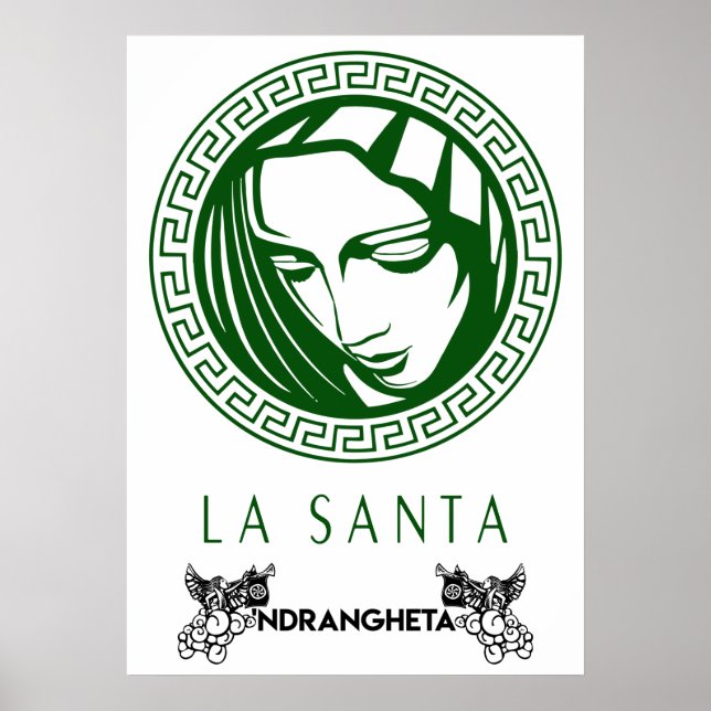 La Santa - 'Ndrangheta Poster (Front)