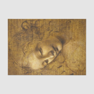 La Scapigliata, 1508 by Leonardo da Vinci Tissue Paper