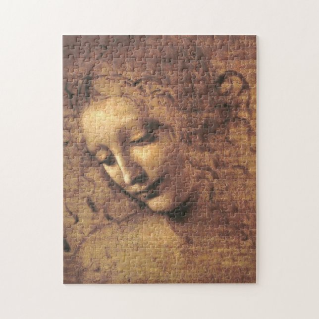 La Scapigliata by Leonardo da Vinci Puzzle (Vertical)