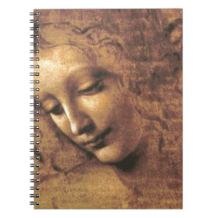 La Scapigliata by Leonardo da Vinci Spiral Notebook