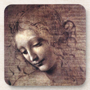 La Scapigliata - da Vinci - c1508 Coaster