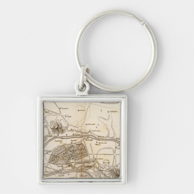 La Seine Key Ring (Front)