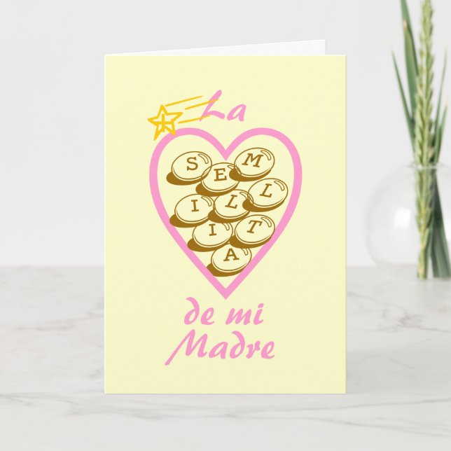 La Semillita de Mi Madre Thank You Card (Front)