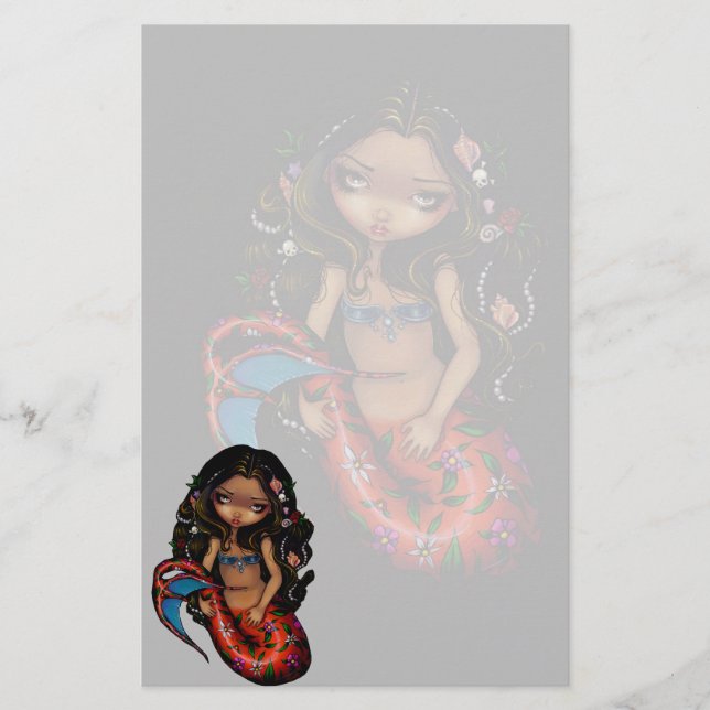 "La Sirena" Stationery (Front)