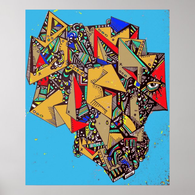 LA SKULL POSTER (Front)