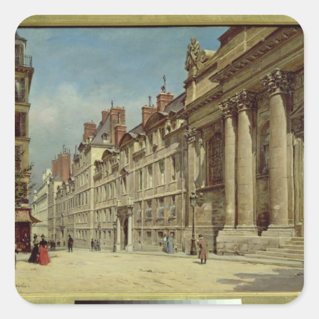 La Sorbonne Square Sticker (Front)