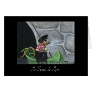 La Souris de Lyon Miniature Art Print