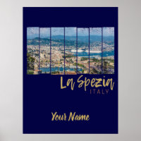 La Spezia Liguria Italy Vintage Souvenir