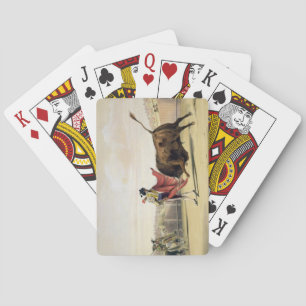 La Suerte de la Capa, 1865 (colour litho) Playing Cards