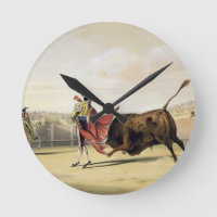 La Suerte de la Capa, 1865 (colour litho)