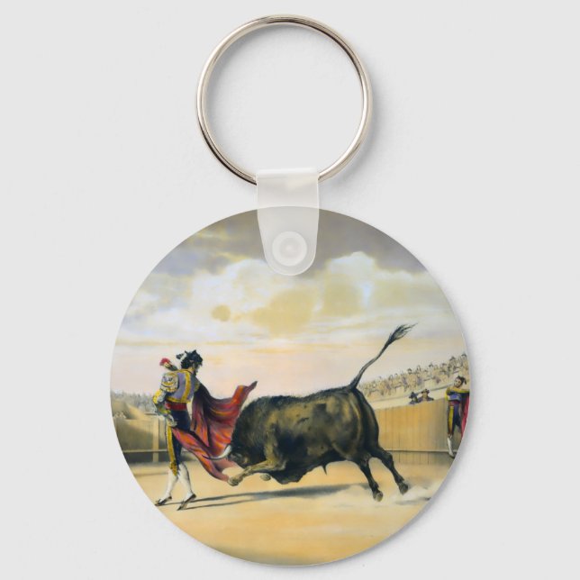 La Suerte de la Capa Key Ring (Front)