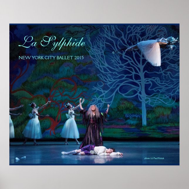 La Sylphide poster of Madge & James (Front)