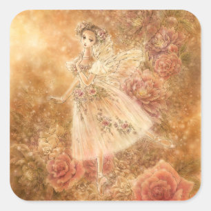 La Sylphide Square Sticker