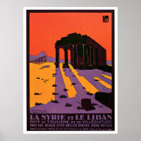 La Syrie Et Le Liban / Palmyre France Vintage