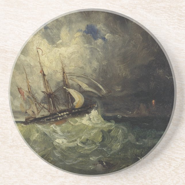 La Tempête – Félix Ziem Coaster (Front)