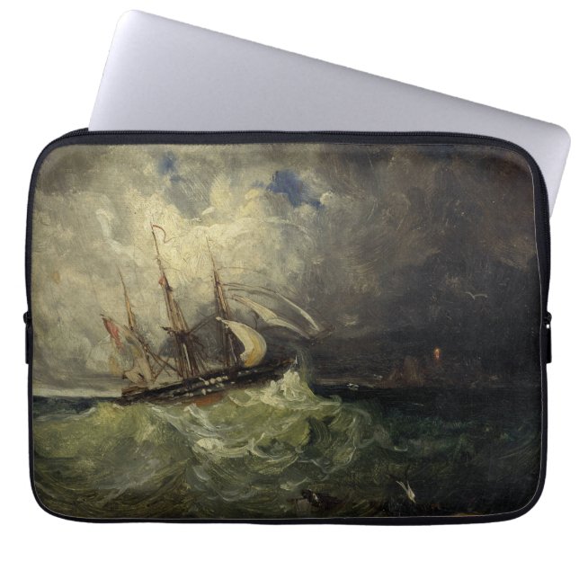 La Tempête – Félix Ziem Laptop Sleeve (Front)