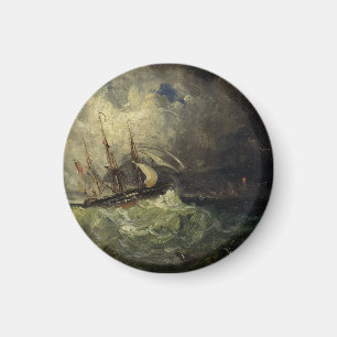 La Tempête – Félix Ziem Magnet