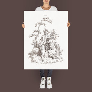 La Terre" from the series "The Four Elements." Poster