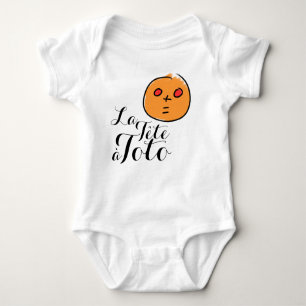 La Tête à Toto Funny Math Jokes Baby Bodysuit